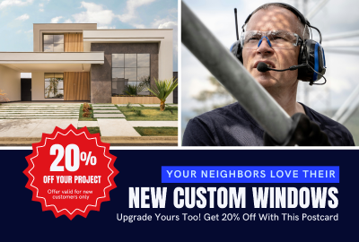 Canva 6x9 home services front
